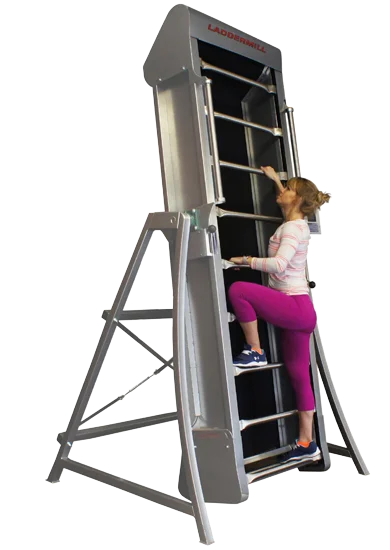 Laddermill, Rotating ladders, Ladder climber, Fitness climbing, Indoor climbing, home climbing gyms, commercial climbing