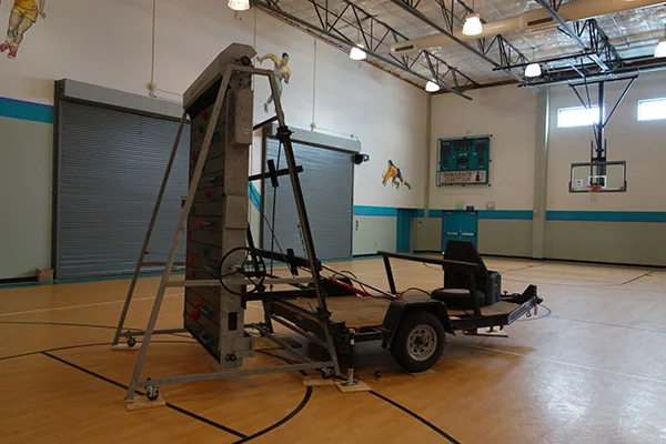 towable Climbing simulators, Climbing walls